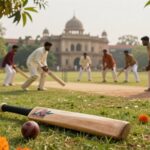 Where did the game of cricket originate in India?