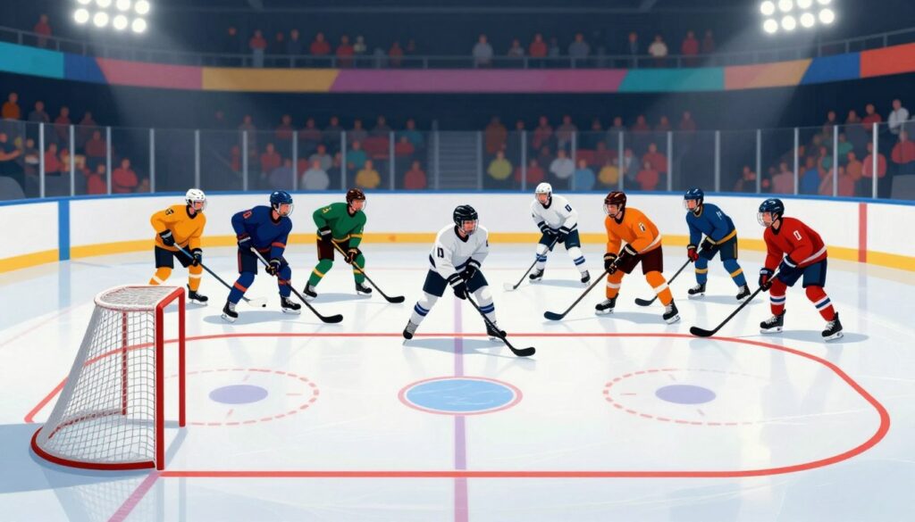 what are the rules and regulations of hockey game ?
